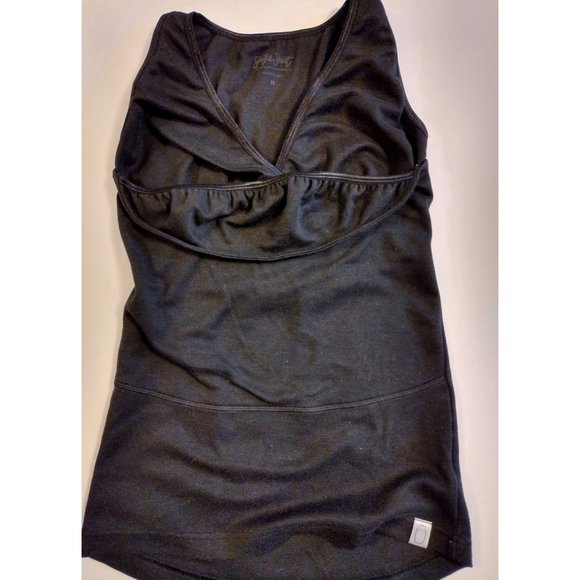 LuLaBu Soothe Shirt black Tank Size Med Baby Wearing - Picture 2 of 7